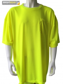 100 polyester safety T-shirt