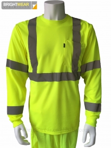 ANSI Class 3 safety T-shirt with reflective tape