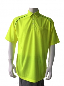 High Visibility reflective safety polo shirt  with   inside pocket