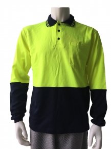 T/C short sleeve safety polo shirt meet AS/NZS 1906.4:2010